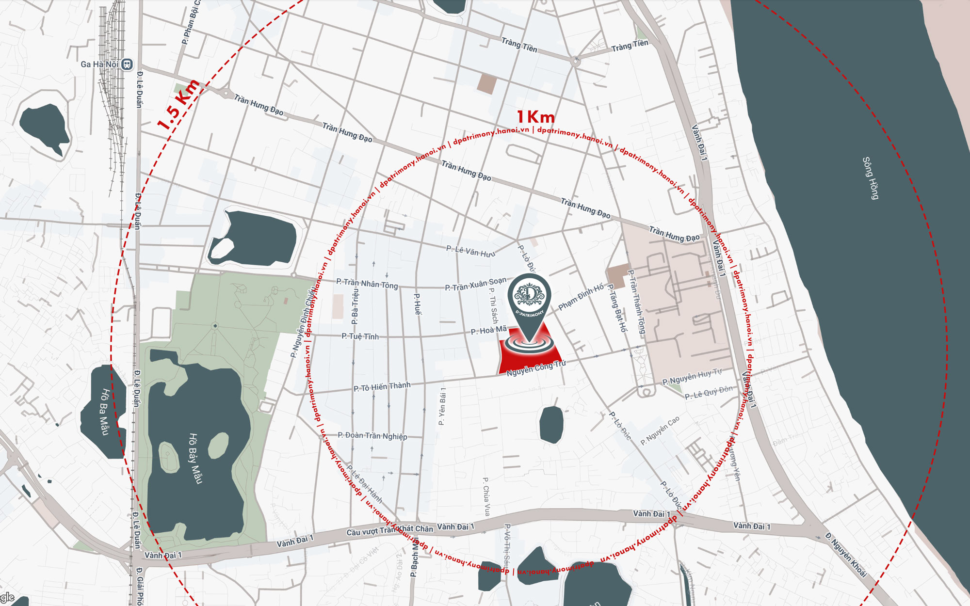 Vị trí D'.Patrimony